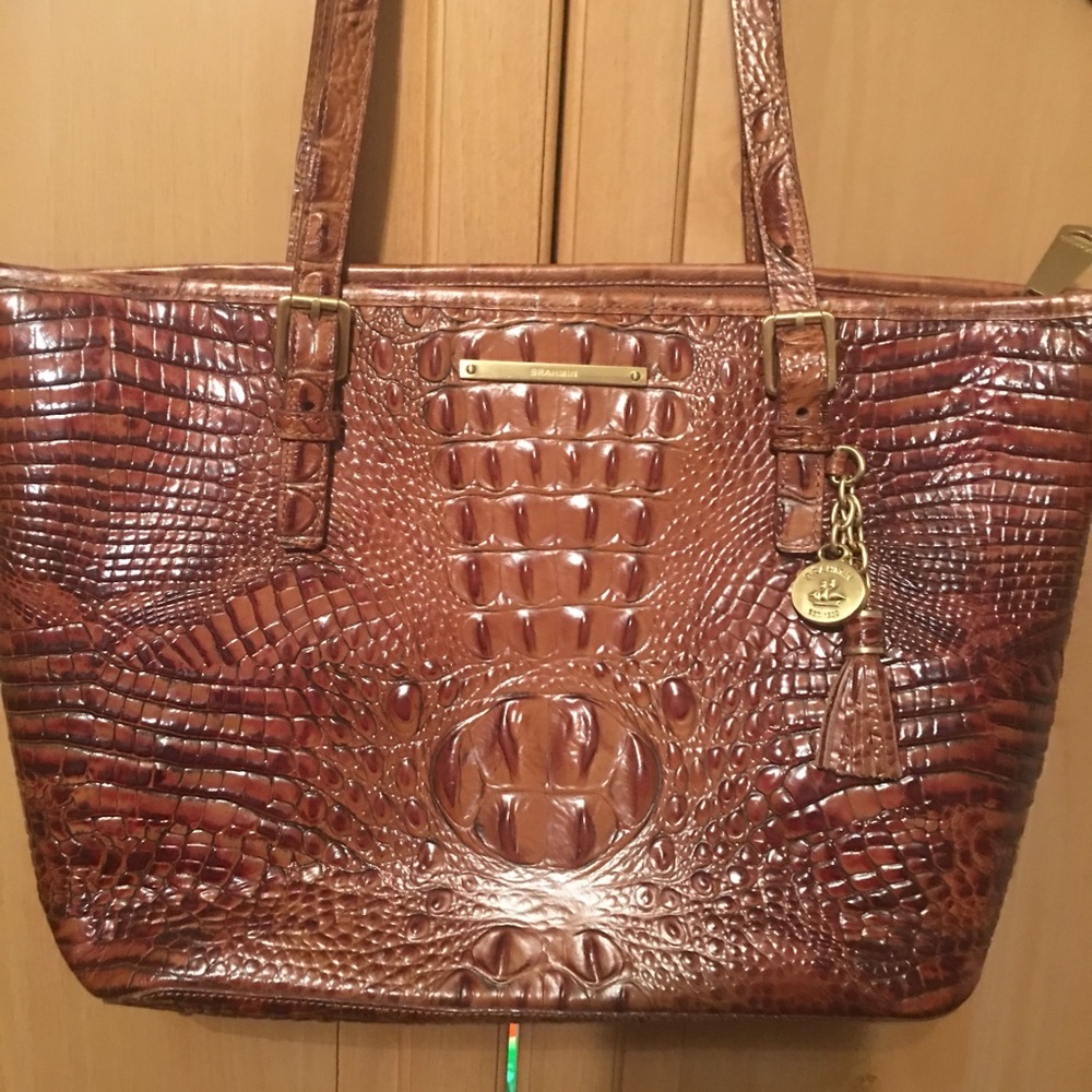 Brahmin Medium Asher Tote in Pecan